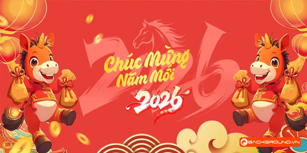Background -  Phông nền sân khấu Tết 2026 (160)