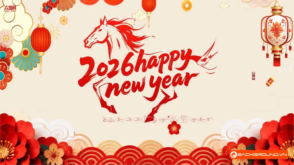 Background -  Phông nền sân khấu Tết 2026 (167)