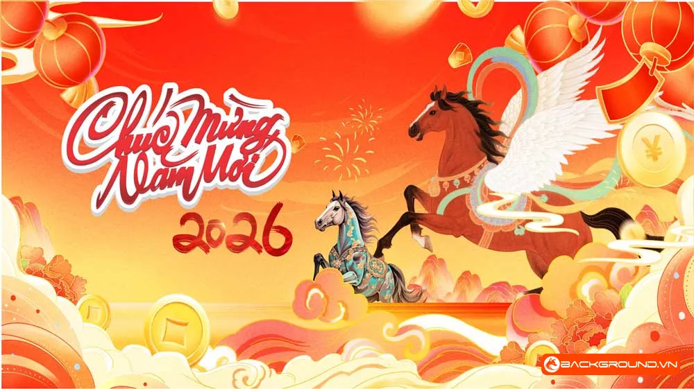Background -  Phông nền sân khấu Tết 2026 (170)