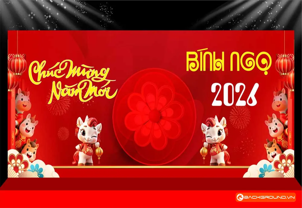 Background -  Phông nền sân khấu Tết 2026 (176)