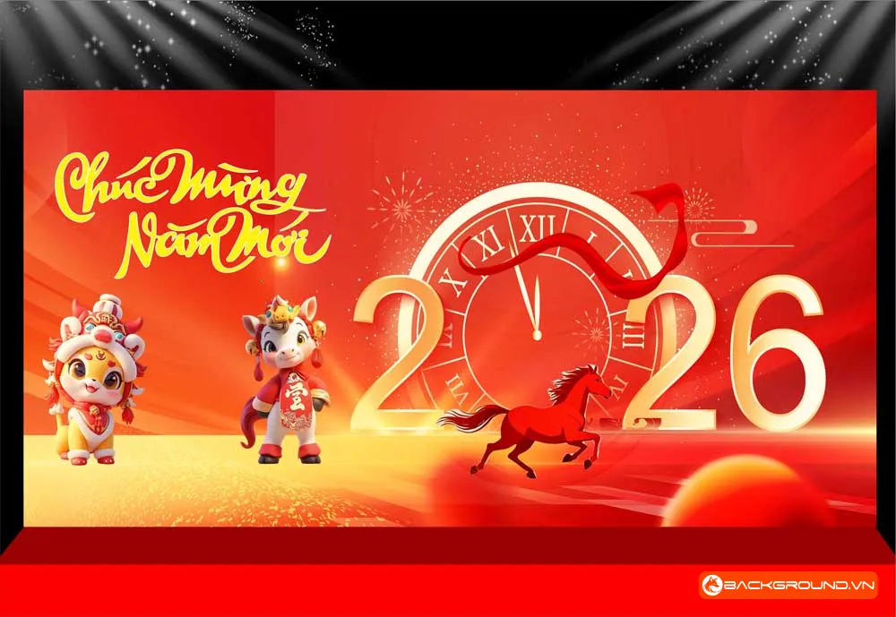 Background -  Phông nền sân khấu Tết 2026 (178)