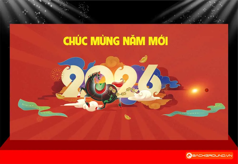 Background -  Phông nền sân khấu Tết 2026 (187)