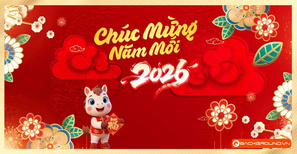 Background -  Phông nền sân khấu Tết 2026 (193)