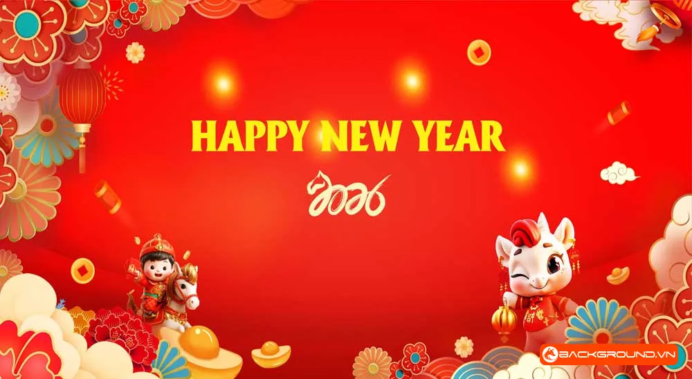 Background -  Phông nền sân khấu Tết 2026 (196)