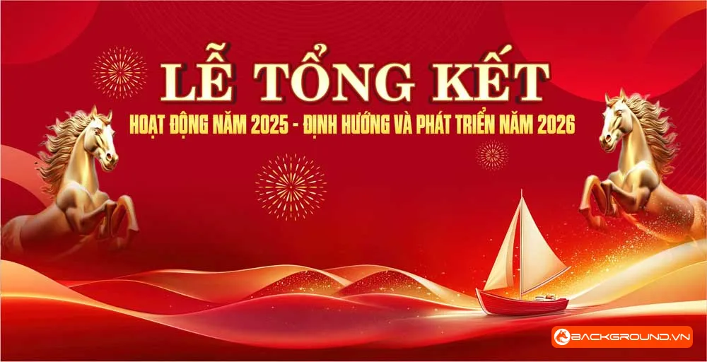 Background -  Phông nền sân khấu Tết 2026 (201)
