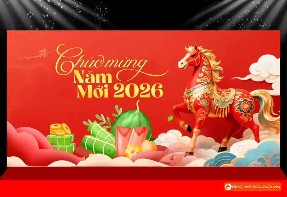 Background -  Phông nền sân khấu Tết 2026 (217)