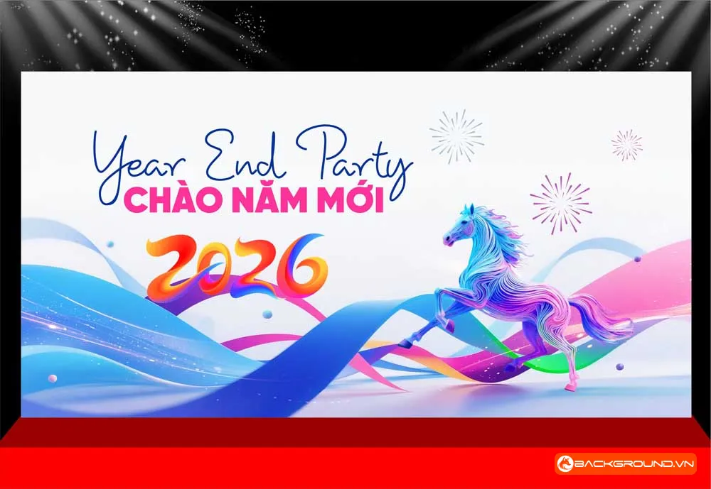Background -  Phông nền sân khấu Tết 2026 (234)