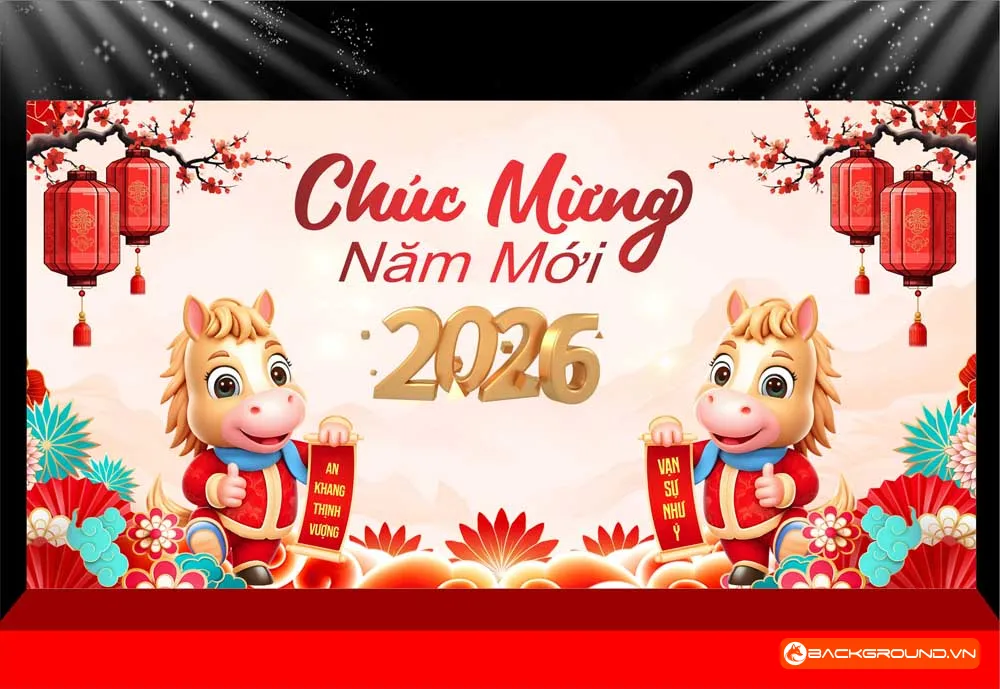 Background -  Phông nền sân khấu Tết 2026 (236)