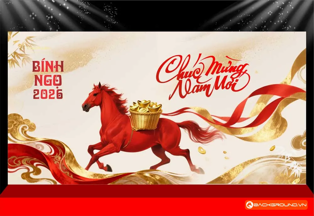 Background -  Phông nền sân khấu Tết 2026 (239)