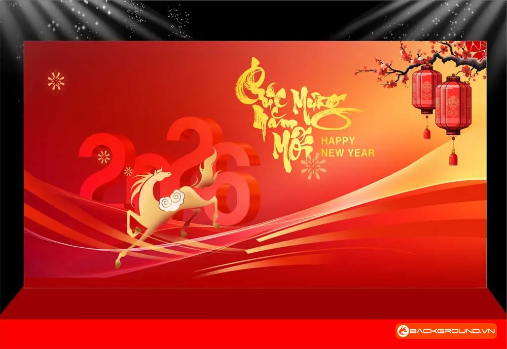 Background -  Phông nền sân khấu Tết 2026 (263)