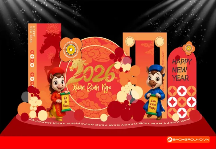 Backdrop checkin Tết 2026 (39)