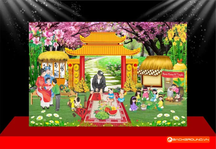 Tiểu cảnh Tết 2026 (5)