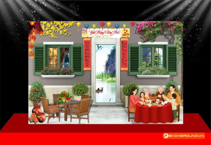 Tiểu cảnh Tết 2026 (9)