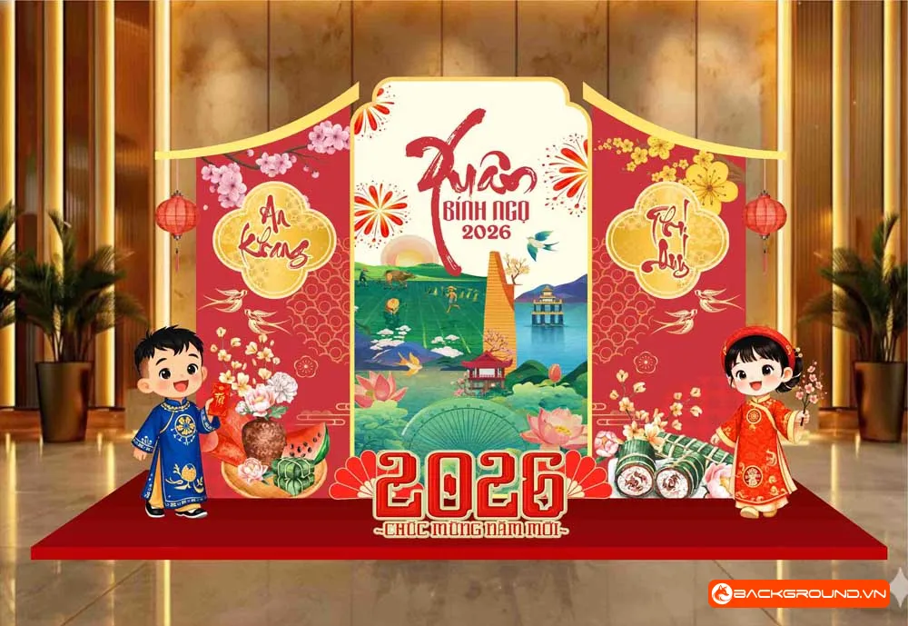 Tiểu cảnh Tết 2026 (21)