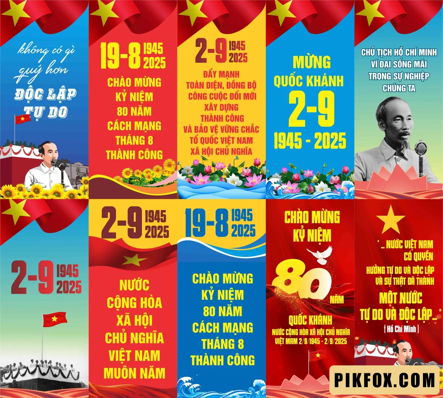 10+ Mẫu pano Quốc khánh 2-9