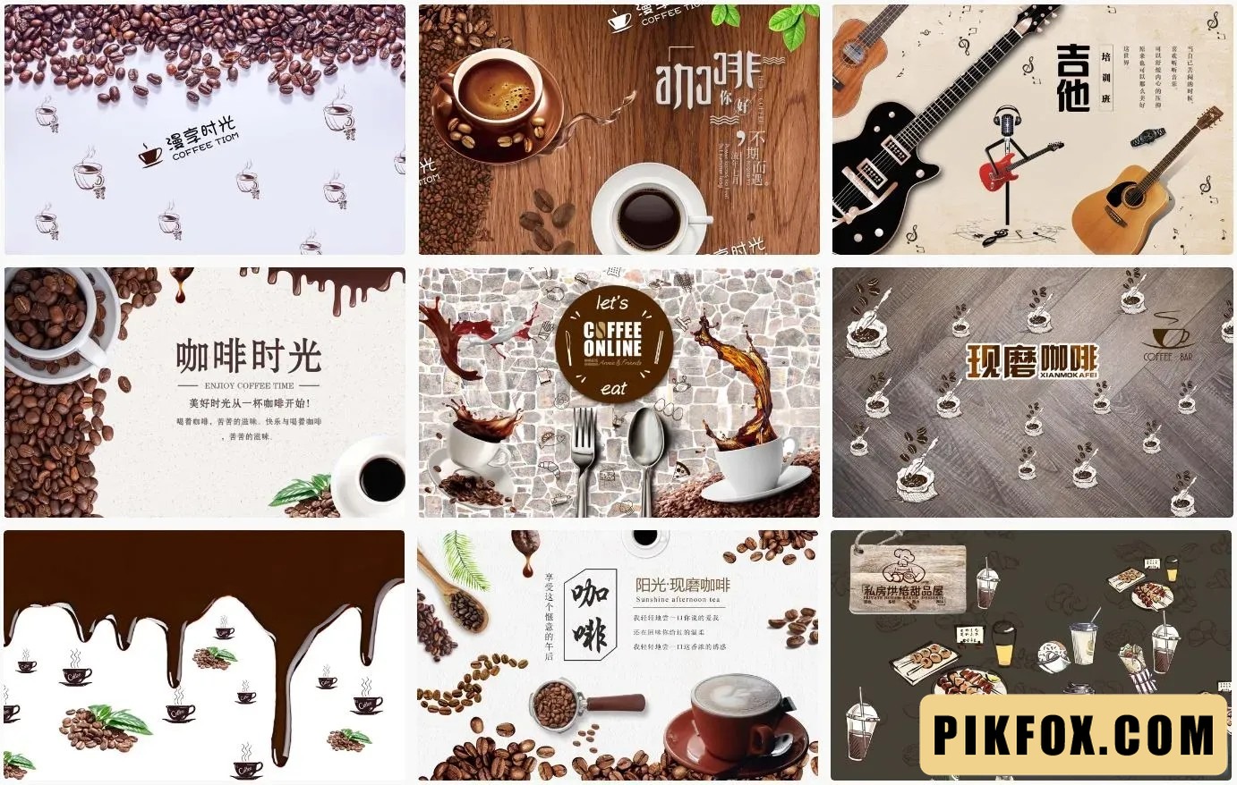 10+ Tranh tường cafe