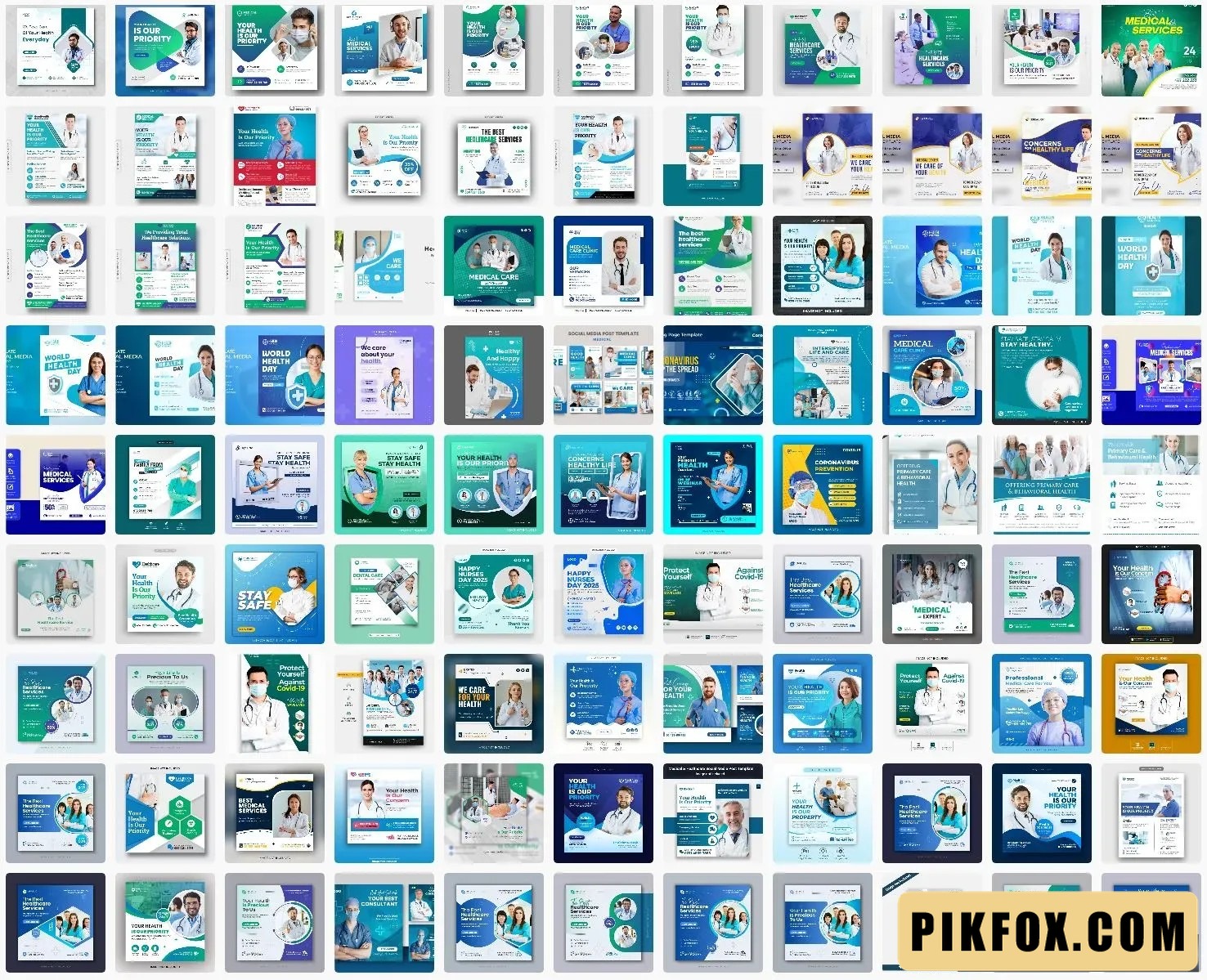 100+ Poster bệnh viện