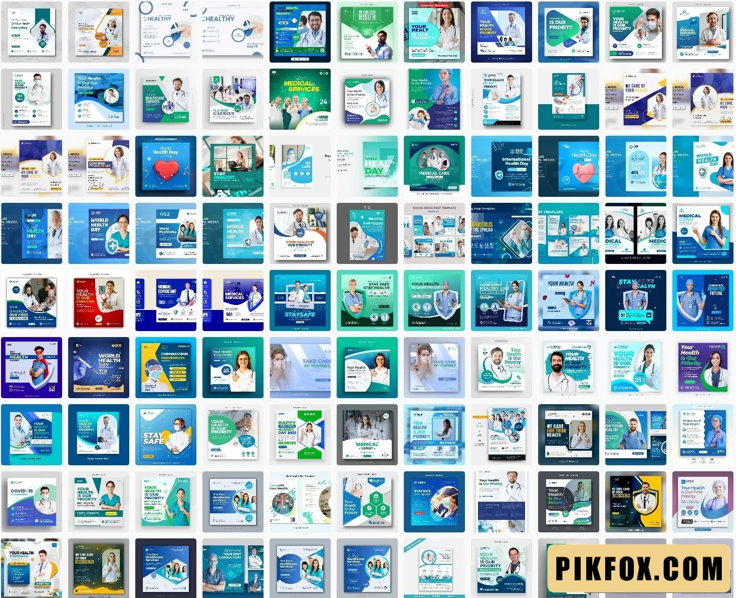 100+ Poster phòng khám