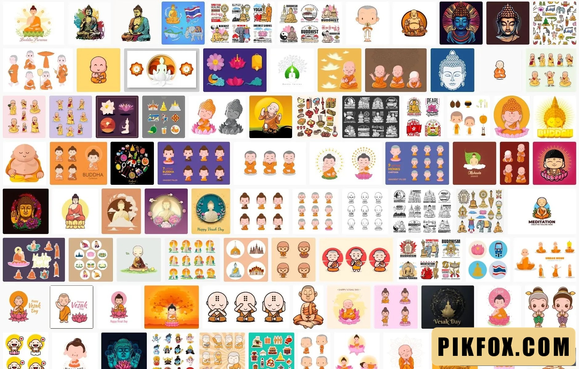 100+ Sticker Phật Giáo