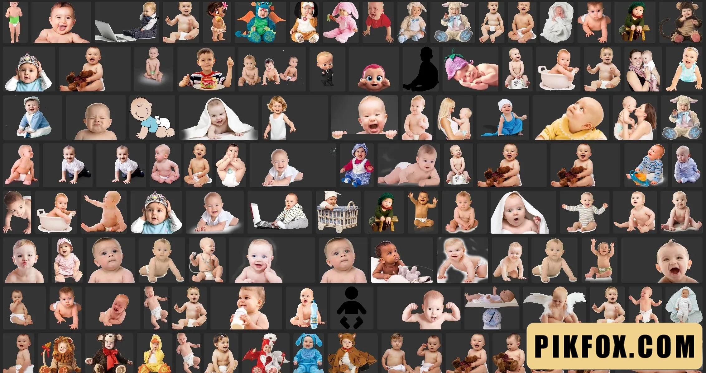 125+ Ảnh em bé PNG
