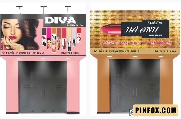 2+ Mẫu biển quảng cáo mỹ phẩm đẹp