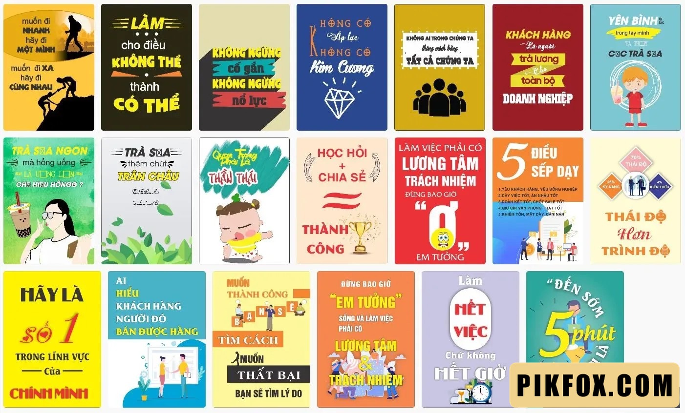20+ Tranh động lực treo tường