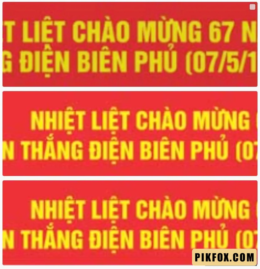 3+ Băng rôn Ngày chiến thắng Điện Biên Phủ