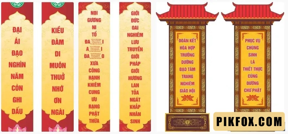 3+ Phướn treo ngày đại lễ phật đản