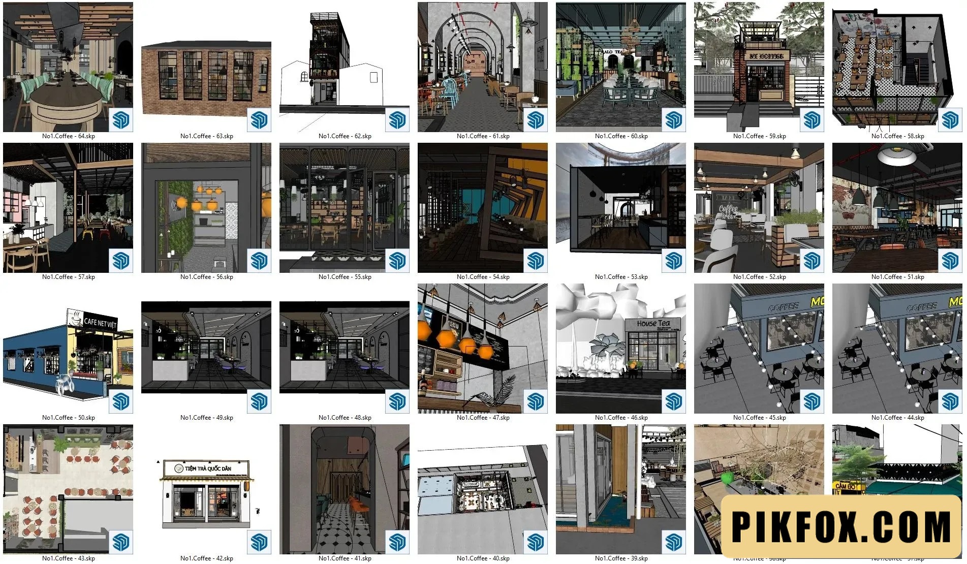 30+ Coffee shop sketchup