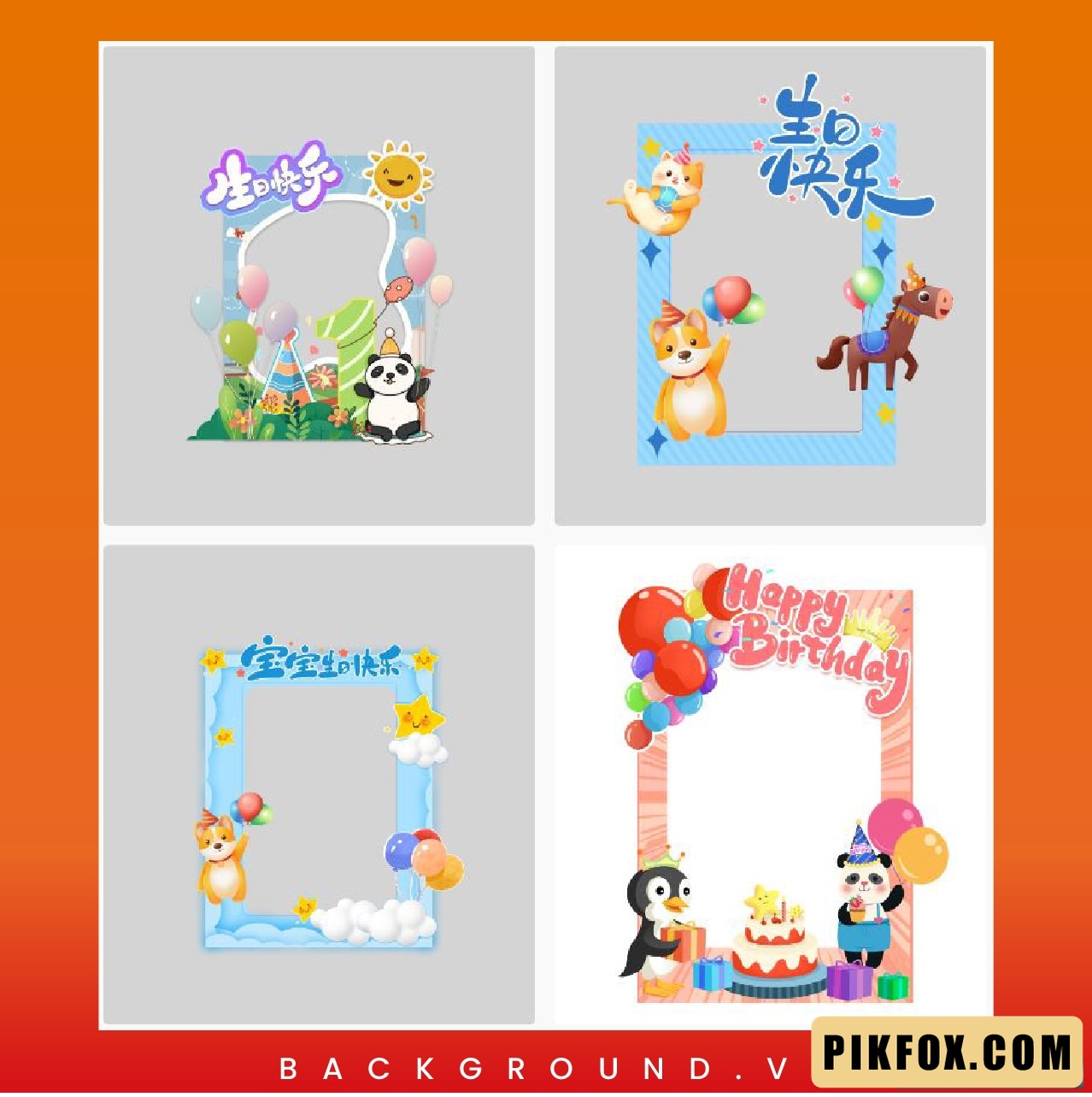 4+ Backdrop checkin sinh nhật