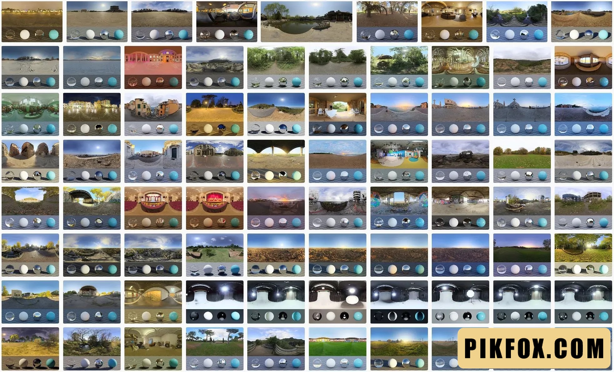 40+ HDRI for sketchup