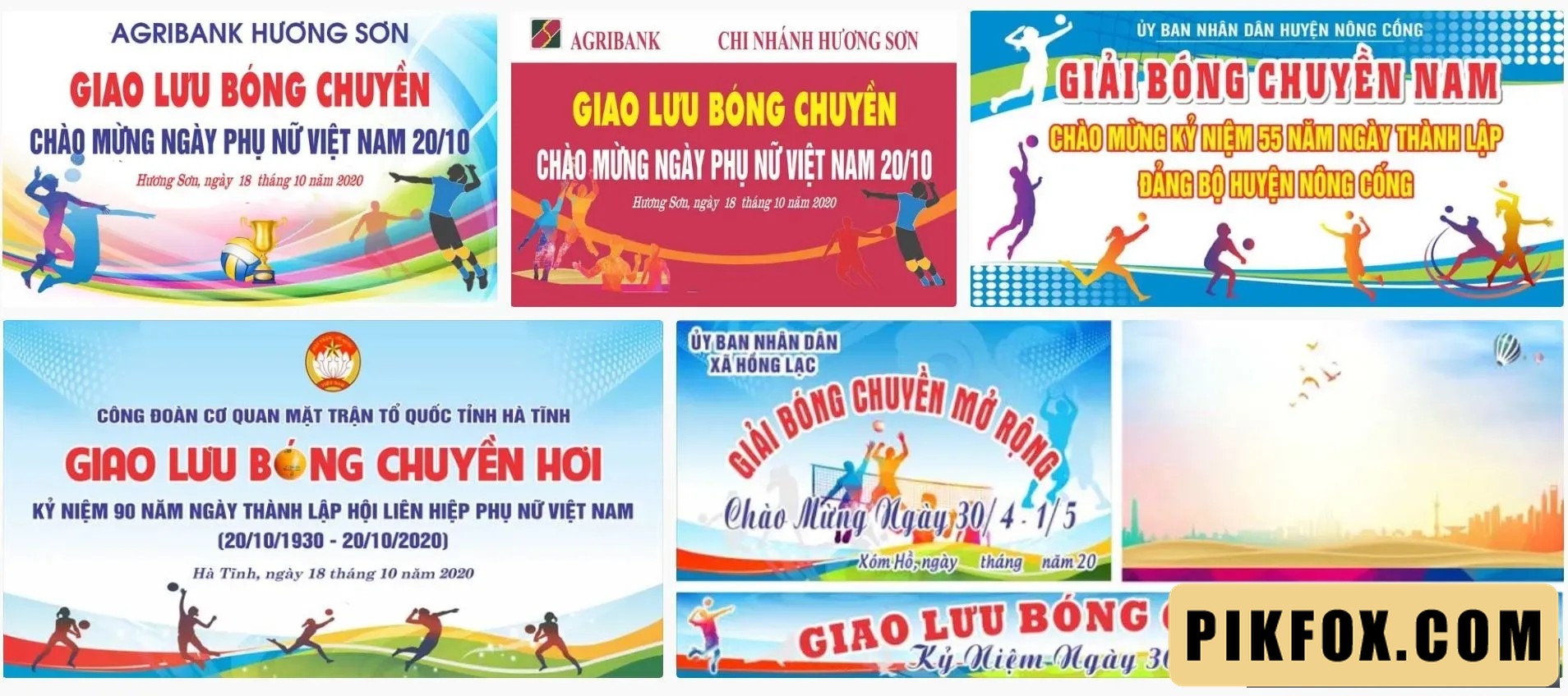5+ Background giải bóng chuyền
