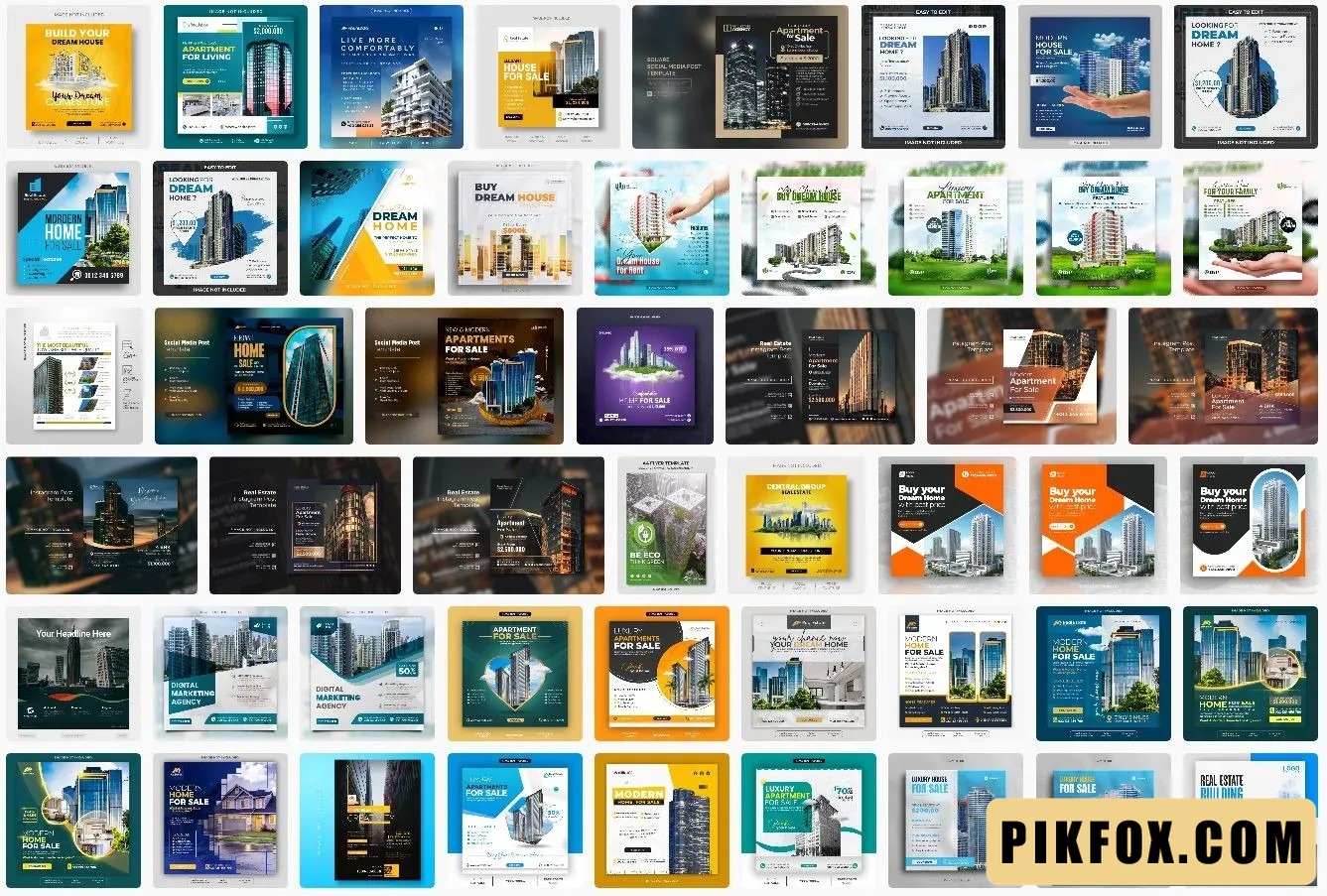 50+ Poster bất động sản