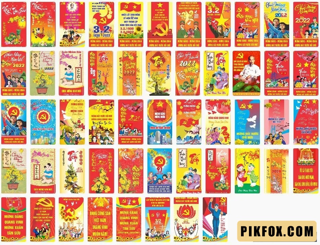 52+ Pano mừng đảng mừng xuân