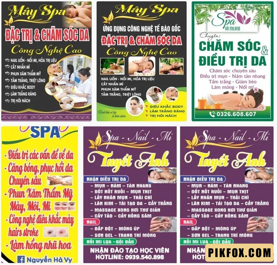 6+ Biển vẫy spa