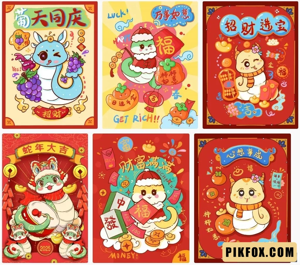 6+ Mẫu bao lì xì 2025