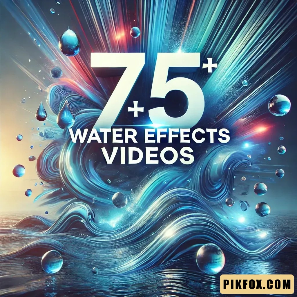 75+ Video hiệu ứng nước