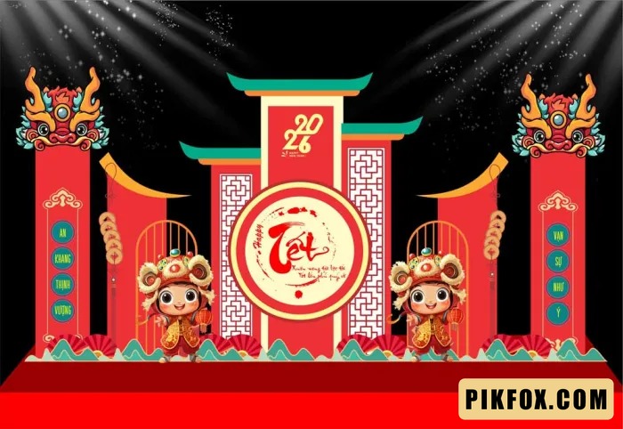 Backdrop checkin Tết 2026 (59)