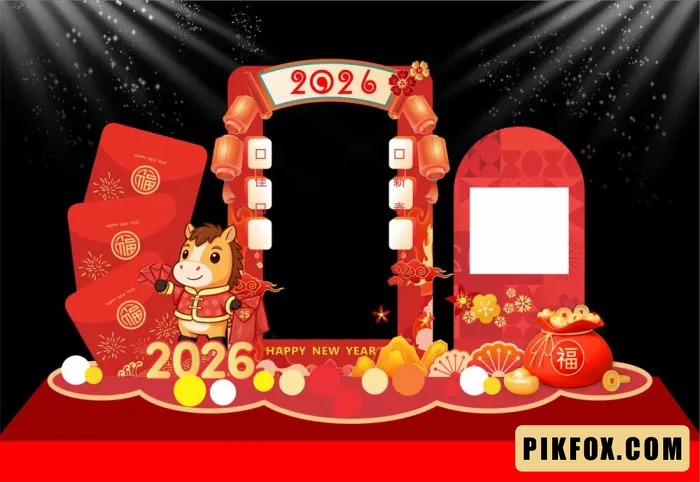 Backdrop checkin Tết 2026 (64)