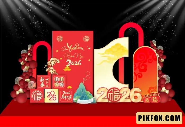 Backdrop checkin Tết 2026 (68)