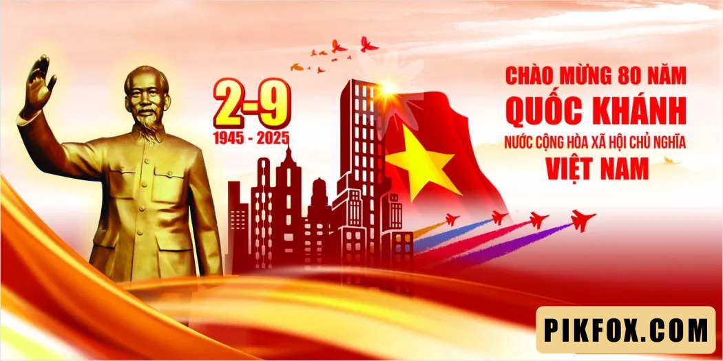 Backdrop - Pano chào mừng Quốc Khánh 2-9 (7)