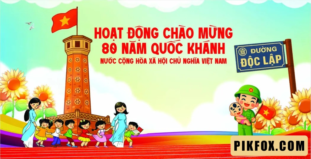 Backdrop - Pano chào mừng Quốc Khánh 2-9 (9)