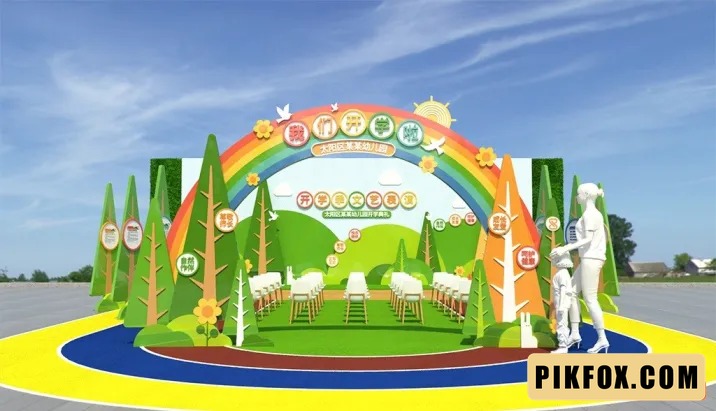 Backdrop trang trí khai giảng 2025 (1)