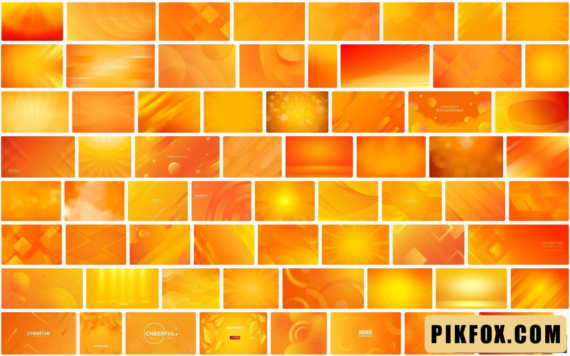 Background màu cam
