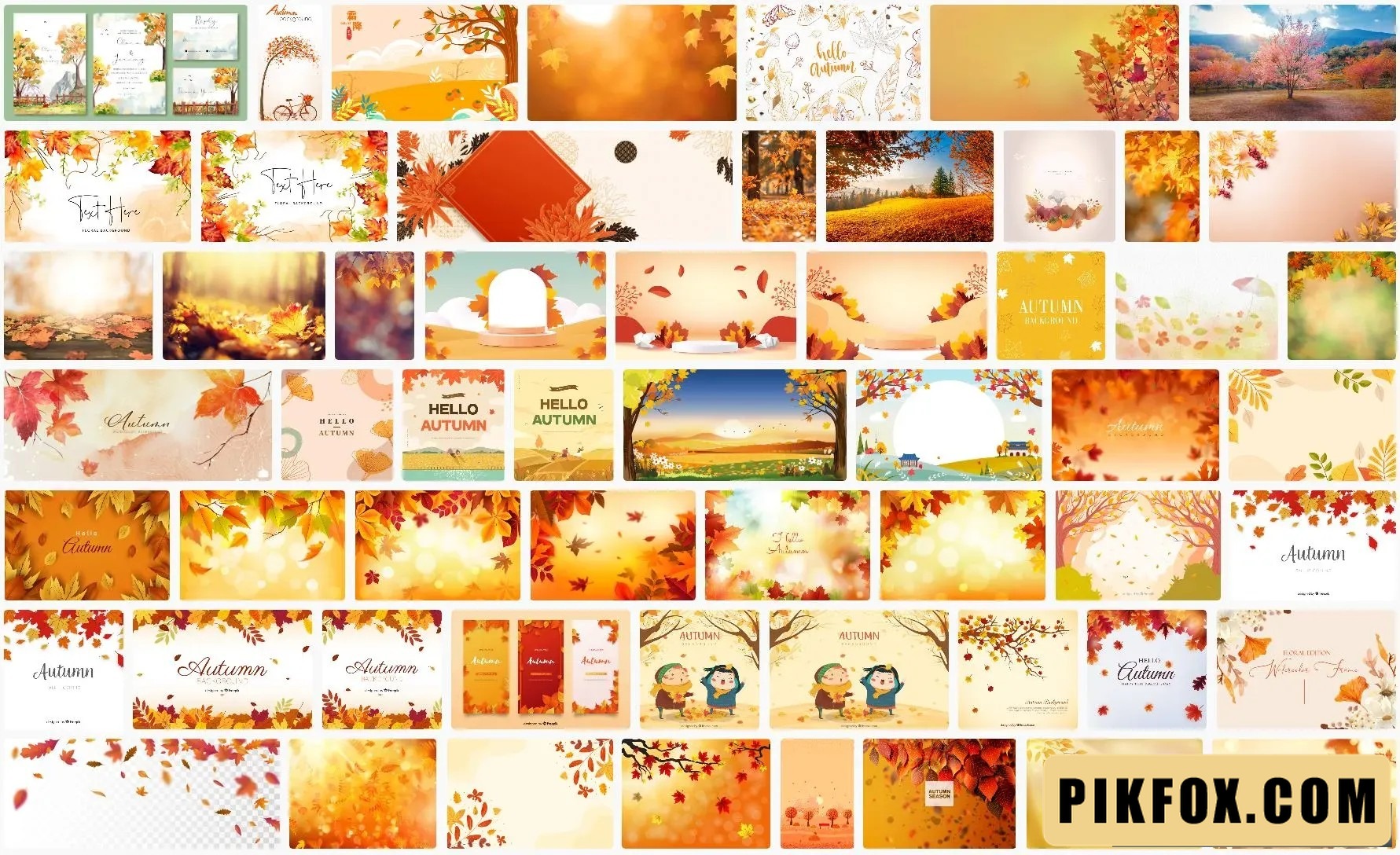 Background mùa thu