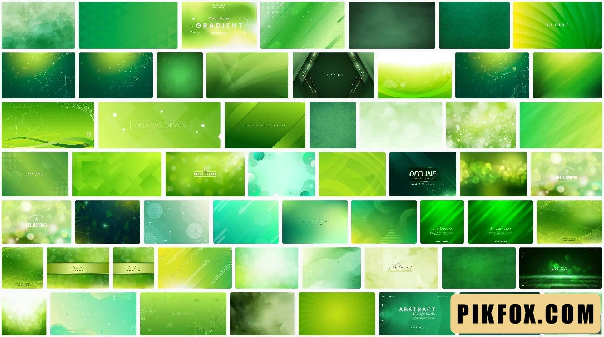 background xanh
