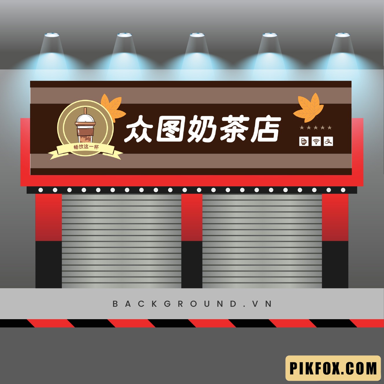 Bảng hiệu quán trà sữa (8)