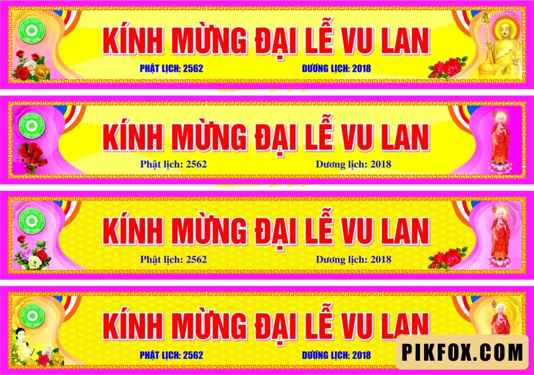 Băng rôn đại lễ Vu Lan 2025 (1)