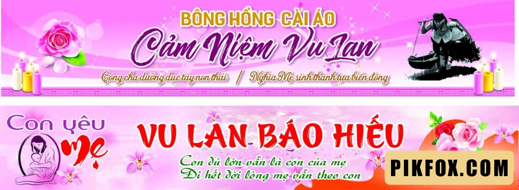 Băng rôn đại lễ Vu Lan 2025 (3)