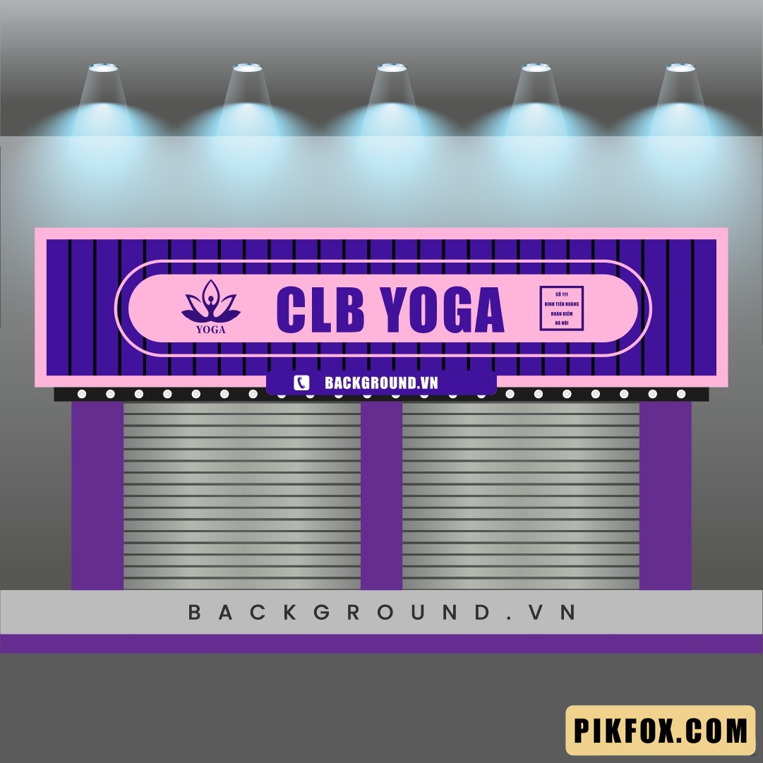 Biển hiệu CLB Yoga đẹp (1)